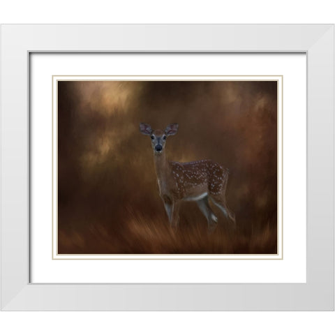 Golden Coast White Modern Wood Framed Art Print with Double Matting by Parker, Kelley