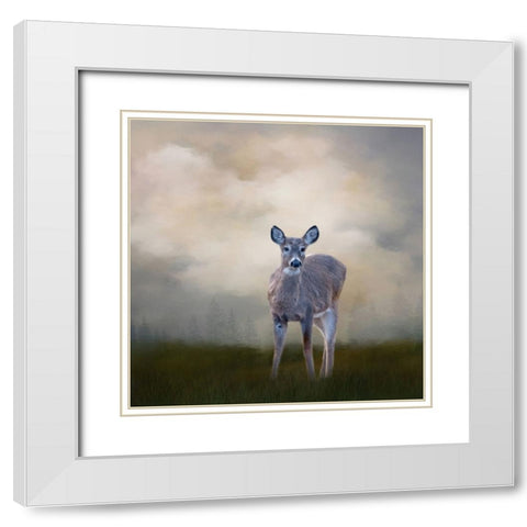 Beauty in the Light White Modern Wood Framed Art Print with Double Matting by Parker, Kelley