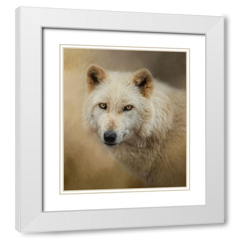 Mesmerize White Modern Wood Framed Art Print with Double Matting by Parker, Kelley