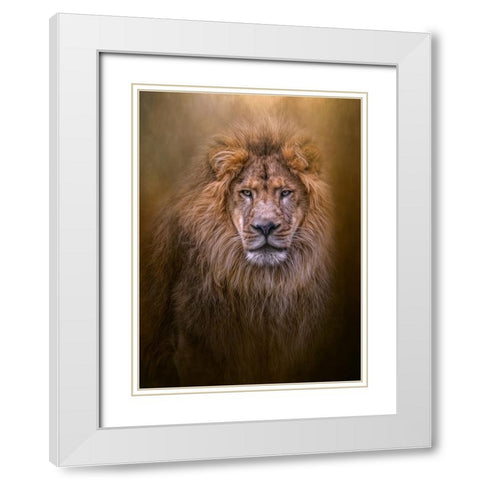 Thy Kingdom Come White Modern Wood Framed Art Print with Double Matting by Parker, Kelley