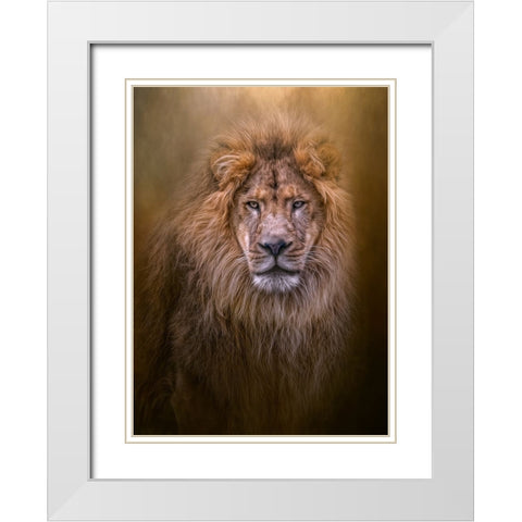 Thy Kingdom Come White Modern Wood Framed Art Print with Double Matting by Parker, Kelley