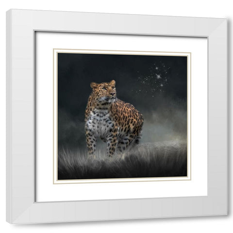 Neverending Dreamer White Modern Wood Framed Art Print with Double Matting by Parker, Kelley