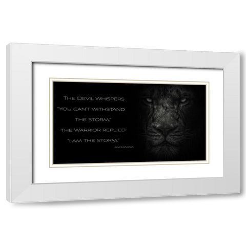 The Beast Within White Modern Wood Framed Art Print with Double Matting by Parker, Kelley