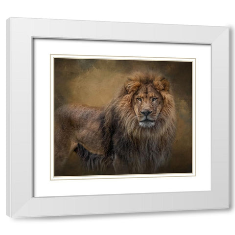 In His Prime White Modern Wood Framed Art Print with Double Matting by Parker, Kelley