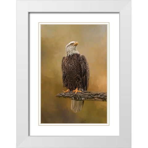 Peace Seeker White Modern Wood Framed Art Print with Double Matting by Parker, Kelley