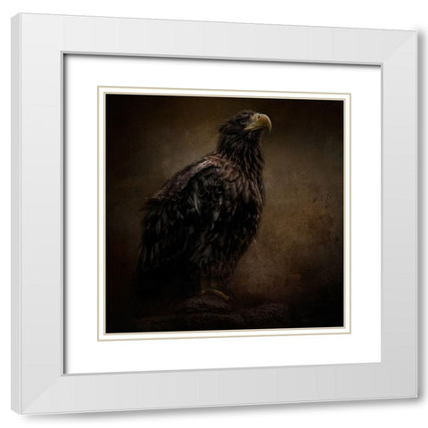 Facing the Unknown White Modern Wood Framed Art Print with Double Matting by Parker, Kelley