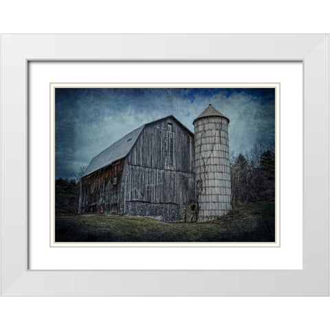 Still Standing White Modern Wood Framed Art Print with Double Matting by Parker, Kelley