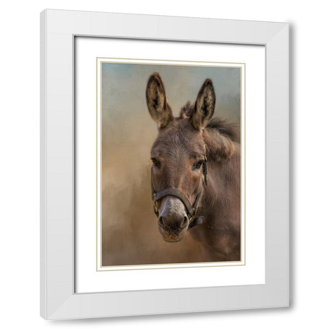 Humble White Modern Wood Framed Art Print with Double Matting by Parker, Kelley