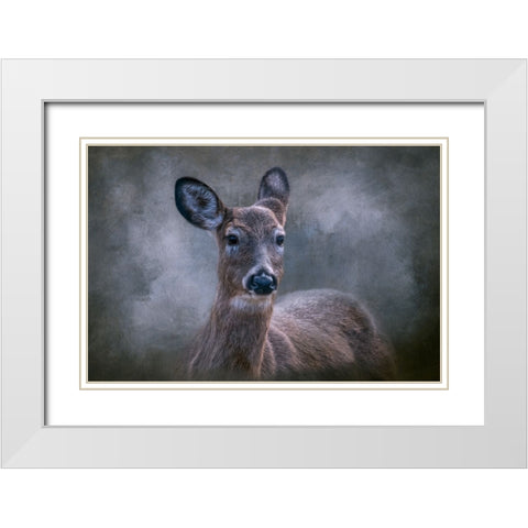 Wild Beauty White Modern Wood Framed Art Print with Double Matting by Parker, Kelley