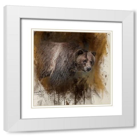 Spirit of the Wilderness White Modern Wood Framed Art Print with Double Matting by Parker, Kelley