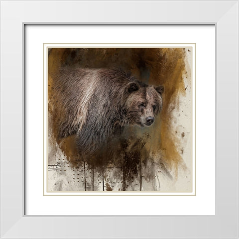 Spirit of the Wilderness White Modern Wood Framed Art Print with Double Matting by Parker, Kelley