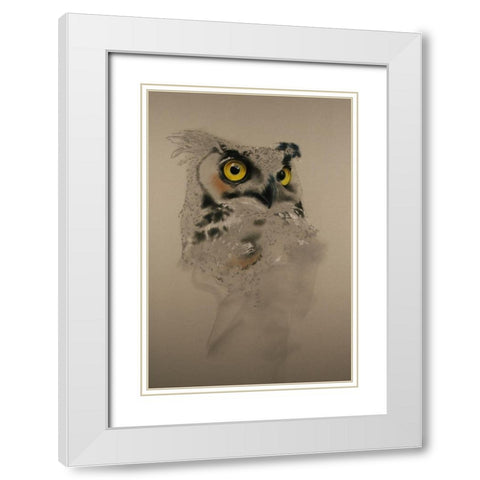 Lionel White Modern Wood Framed Art Print with Double Matting by Harrison, Lesley