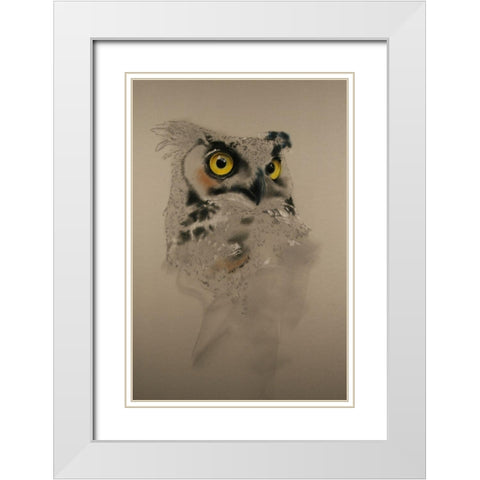 Lionel White Modern Wood Framed Art Print with Double Matting by Harrison, Lesley