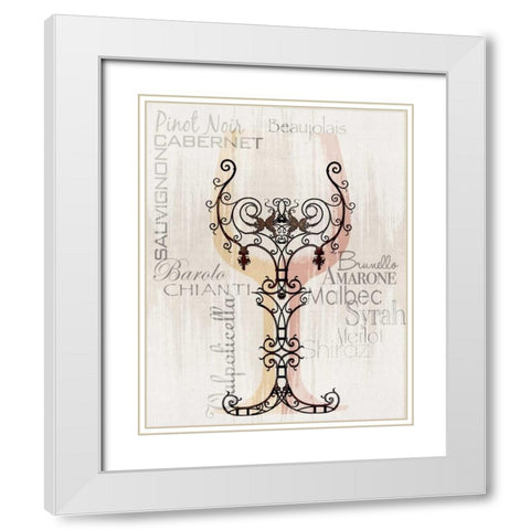 Fill Me Up White Modern Wood Framed Art Print with Double Matting by Wolk, Lisa