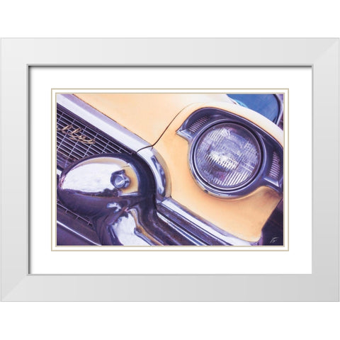 Classic White Modern Wood Framed Art Print with Double Matting by Lee, Judson