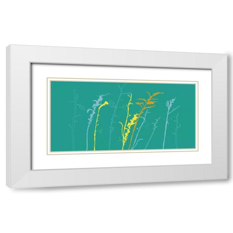 Field White Modern Wood Framed Art Print with Double Matting by Designs, Longfellow