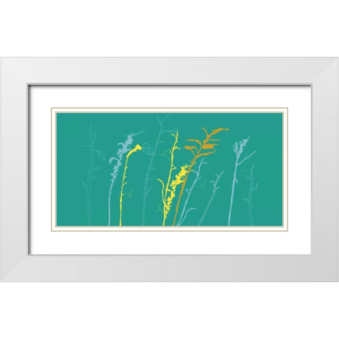 Field White Modern Wood Framed Art Print with Double Matting by Designs, Longfellow