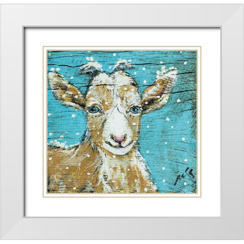 Greatest Of All Time White Modern Wood Framed Art Print with Double Matting by Strong, Molly Susan