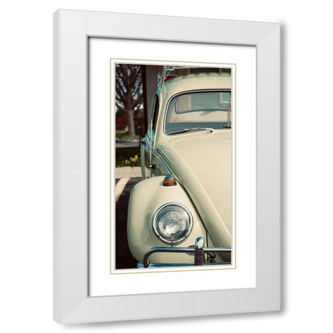 Retro Ride II White Modern Wood Framed Art Print with Double Matting by Singleton, Ashley