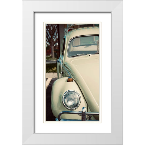 Retro Ride II White Modern Wood Framed Art Print with Double Matting by Singleton, Ashley