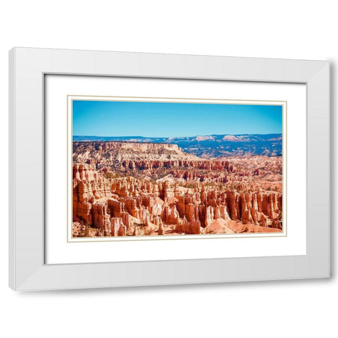 Bryce Canyon, Utah White Modern Wood Framed Art Print with Double Matting by Singleton, Ashley