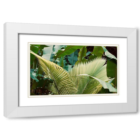 Jungle Love White Modern Wood Framed Art Print with Double Matting by Singleton, Ashley