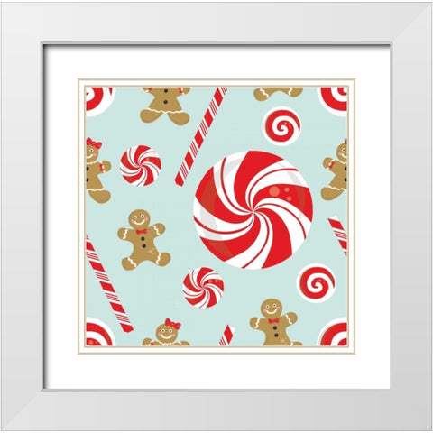 Be Sweat IV White Modern Wood Framed Art Print with Double Matting by ND Art and Design