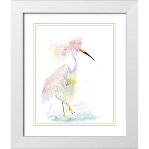 Schwartz White Modern Wood Framed Art Print with Double Matting by Shefranov, Olga