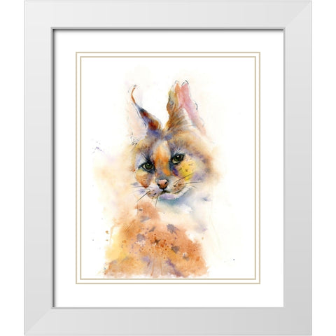 Kit White Modern Wood Framed Art Print with Double Matting by Shefranov, Olga