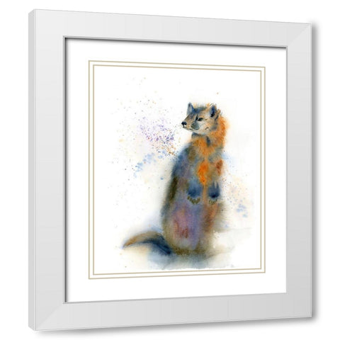 Percy White Modern Wood Framed Art Print with Double Matting by Shefranov, Olga