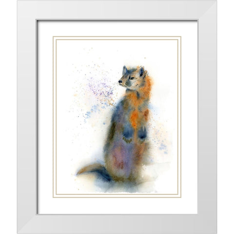 Percy White Modern Wood Framed Art Print with Double Matting by Shefranov, Olga