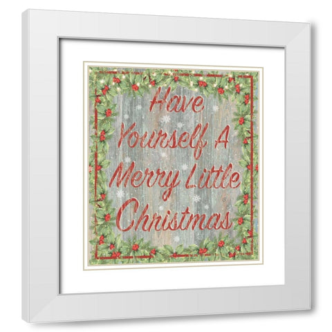 Have Yourself White Modern Wood Framed Art Print with Double Matting by P.S. Art Studios