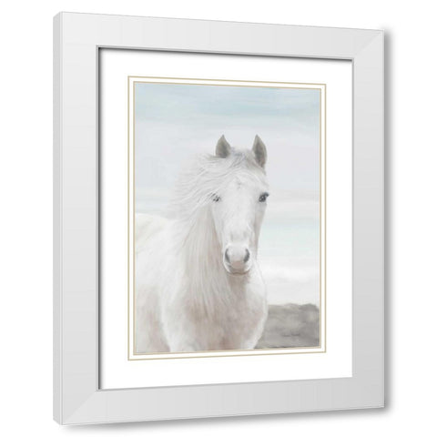 Wild and Free II White Modern Wood Framed Art Print with Double Matting by Murdock, Ramona