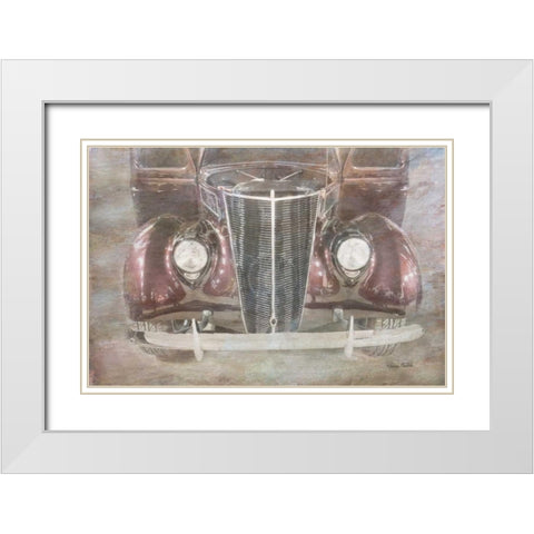 Vintage Classic White Modern Wood Framed Art Print with Double Matting by Murdock, Ramona