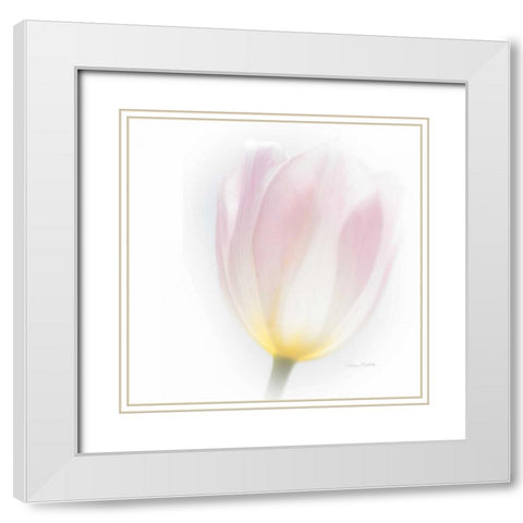 Translucent White Modern Wood Framed Art Print with Double Matting by Murdock, Ramona