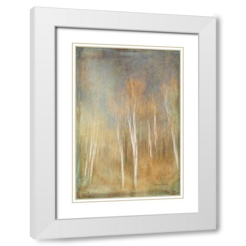 Ethereal Grove White Modern Wood Framed Art Print with Double Matting by Murdock, Ramona