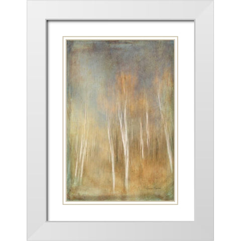 Ethereal Grove White Modern Wood Framed Art Print with Double Matting by Murdock, Ramona