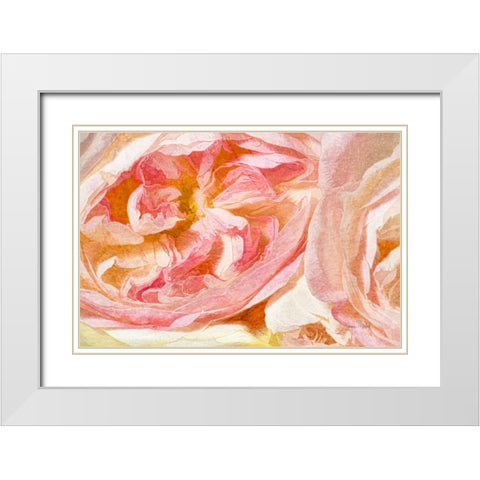 Cuddle Up White Modern Wood Framed Art Print with Double Matting by Murdock, Ramona