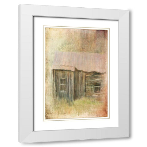 Remember Them White Modern Wood Framed Art Print with Double Matting by Murdock, Ramona