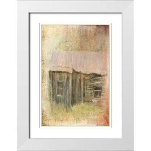 Remember Them White Modern Wood Framed Art Print with Double Matting by Murdock, Ramona