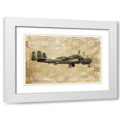 From the Grave Yard White Modern Wood Framed Art Print with Double Matting by Murdock, Ramona