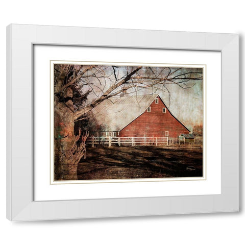 Still Working White Modern Wood Framed Art Print with Double Matting by Murdock, Ramona