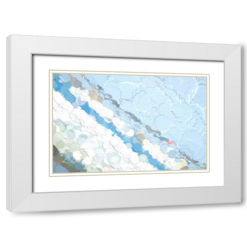 A Little Tipsy White Modern Wood Framed Art Print with Double Matting by Murdock, Ramona