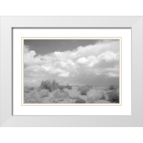 Far Fetched White Modern Wood Framed Art Print with Double Matting by Murdock, Ramona