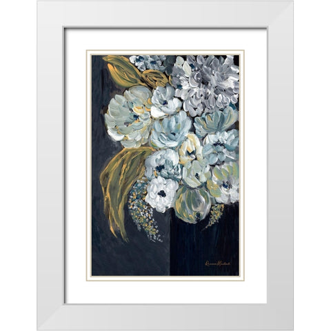 Moonlight Mystic I White Modern Wood Framed Art Print with Double Matting by Murdock, Ramona