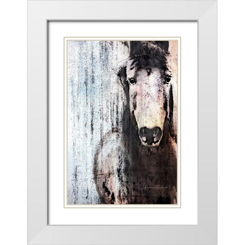 Old Soul White Modern Wood Framed Art Print with Double Matting by Murdock, Ramona