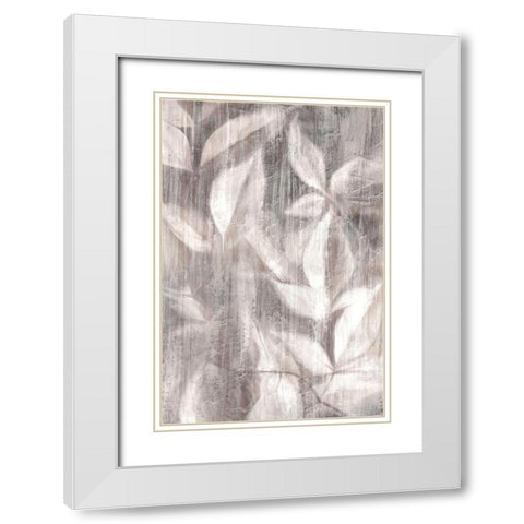 Neutral Autumn No. 2 White Modern Wood Framed Art Print with Double Matting by Murdock, Ramona