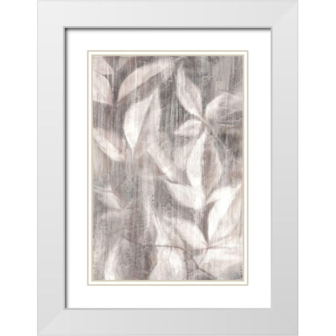 Neutral Autumn No. 2 White Modern Wood Framed Art Print with Double Matting by Murdock, Ramona