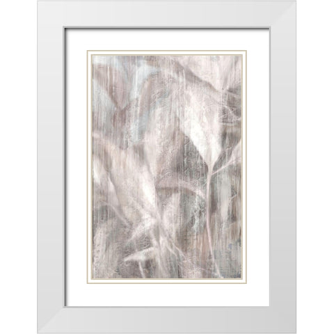 Neutral Autumn No. 4 White Modern Wood Framed Art Print with Double Matting by Murdock, Ramona