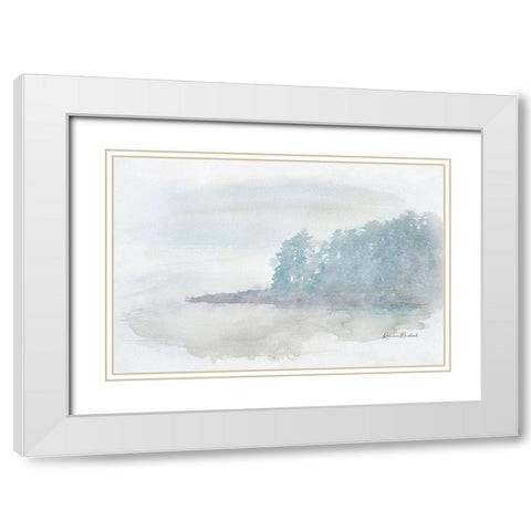 Inside Passage No. 2 White Modern Wood Framed Art Print with Double Matting by Murdock, Ramona